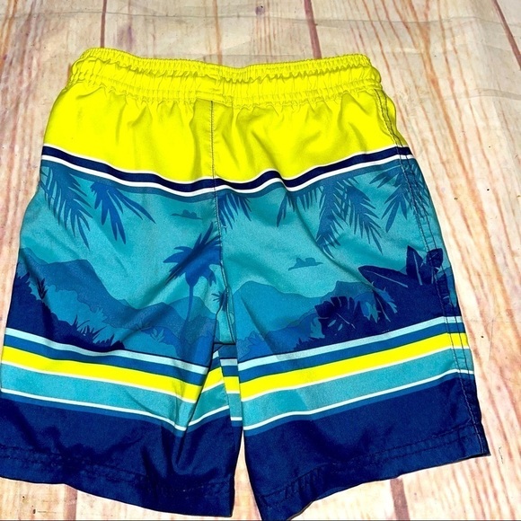 Carter’s dinosaur palm tree swim trunks 5T - Picture 2 of 3